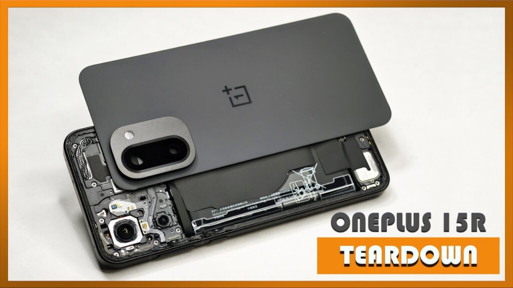 OnePlus 15R Teardown Featured