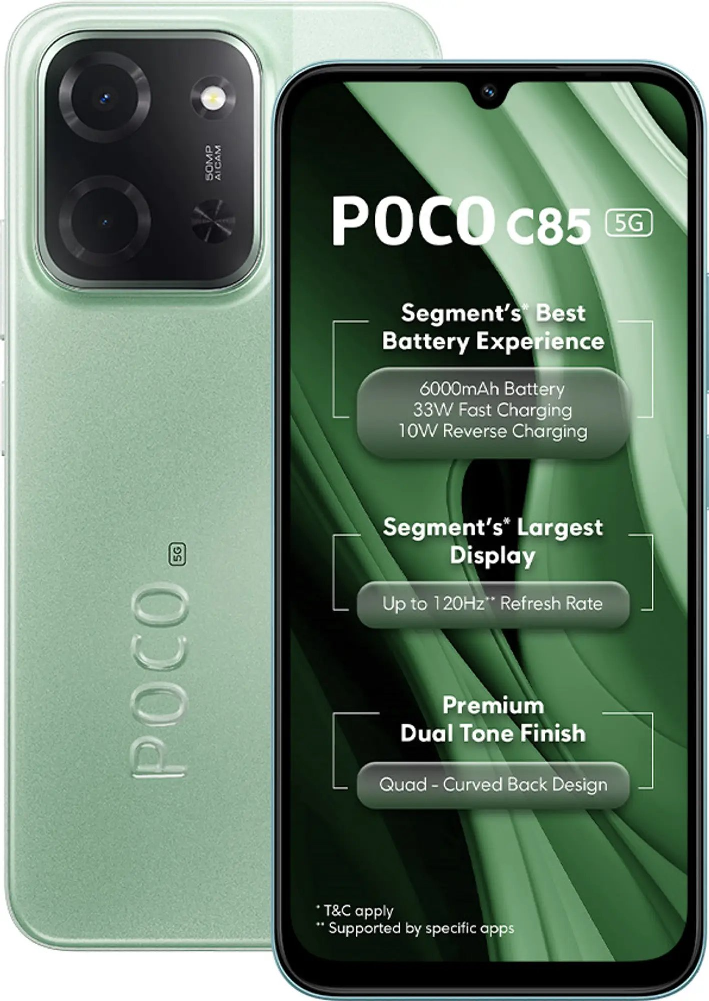 Poco C85 5G unveiled as the latest entry-level 5G contender in