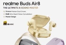 Realme Buds Air 8 launching in India alongside Realme 16 Pro series on January 6 Realme Buds Air 6