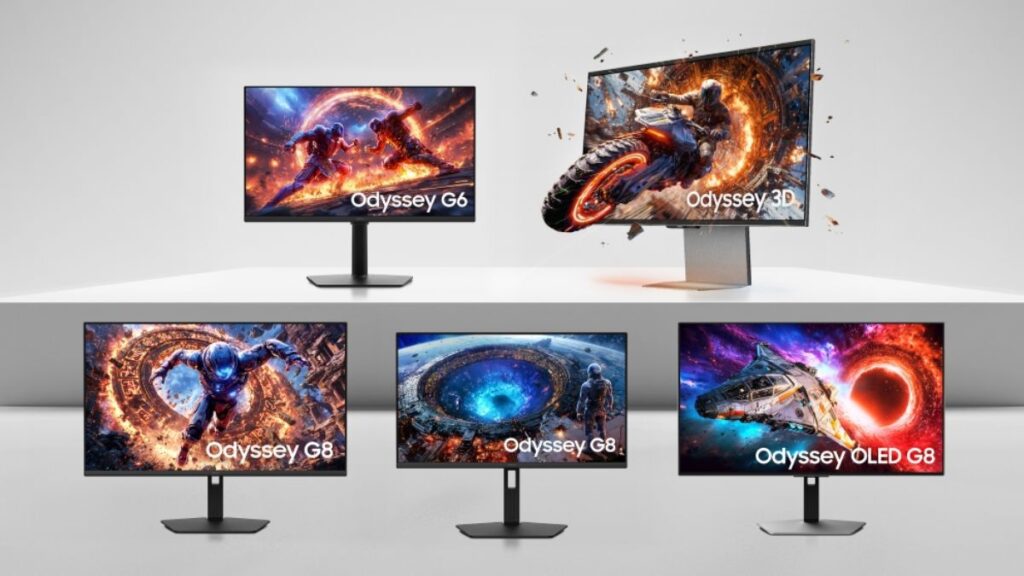 Samsung 6K 3D Odyssey Gaming Monitor