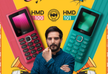 HMD 100 and HMD 101 Feature Phones Launched in India With S30+ OS and Long Standby Time HMD 100