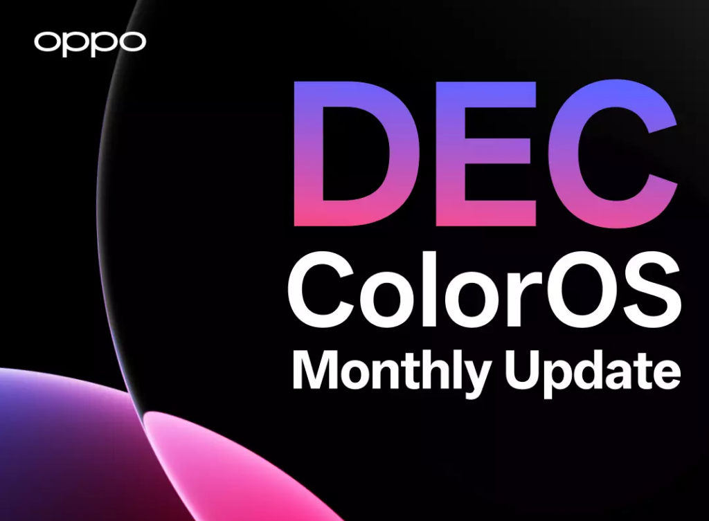 ColorOS December 2025 update
