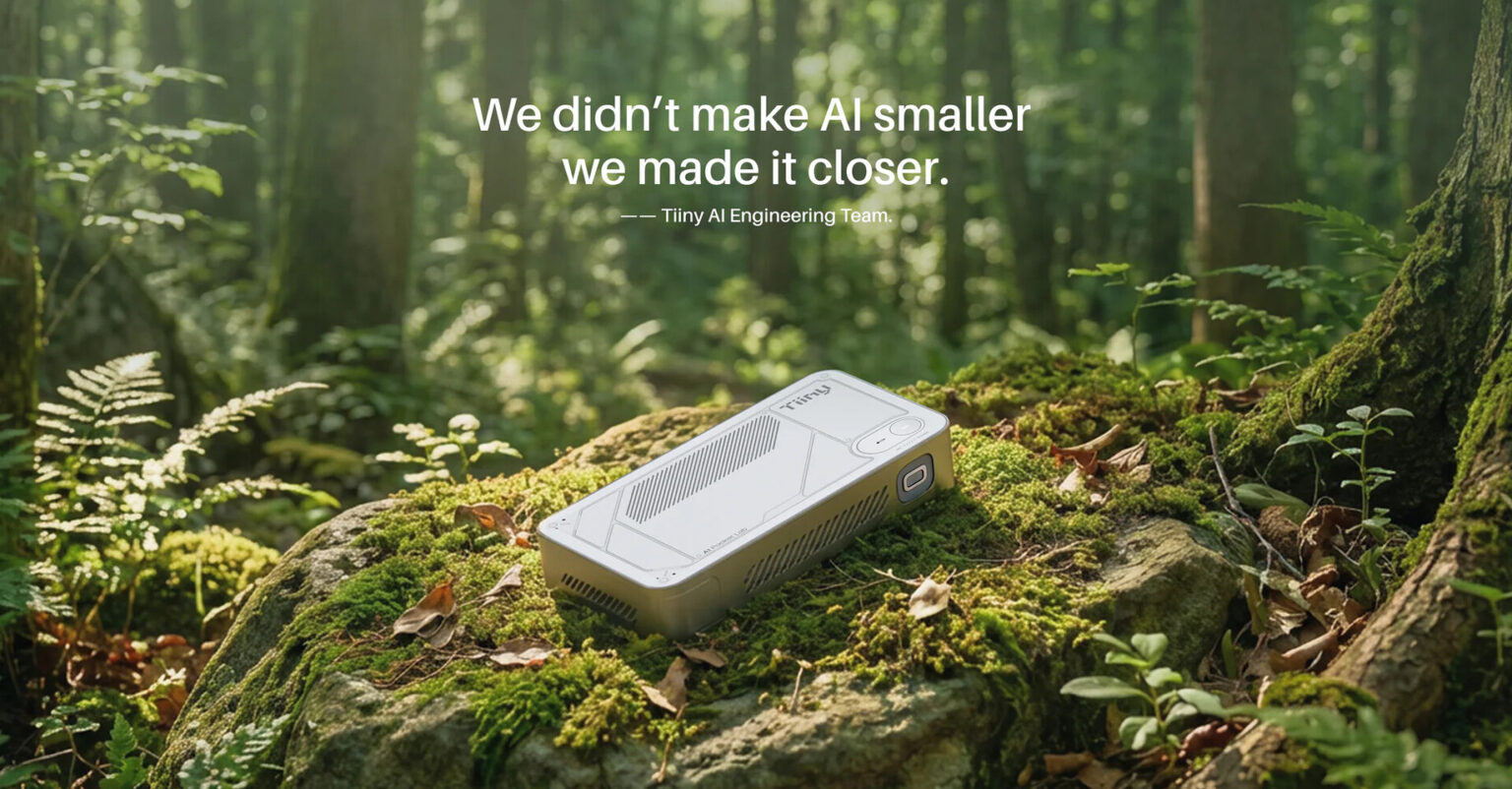 Portable Supercomputer Tiiny AI unveils a pocket-sized Mini PC that runs 120B LLMs locally ...