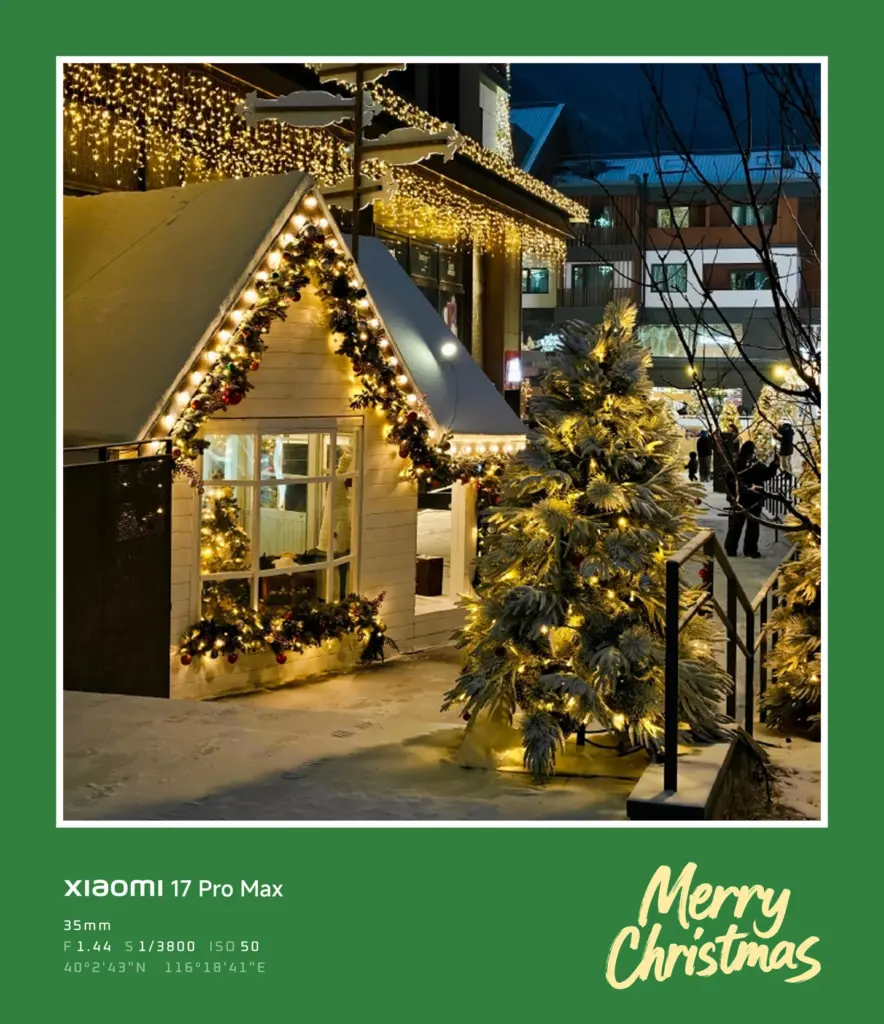 Xiaomi HyperOS 3 Christmas Watermark Update