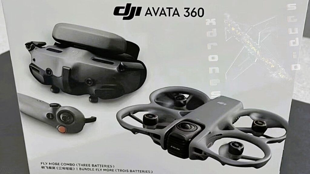 DJI Avata 360 retail box leaks just days after Insta360's