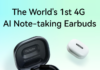 TicNote Pods Launched on Kickstarter: World’s First 4G AI Note-Taking Earbuds TicNote Pods