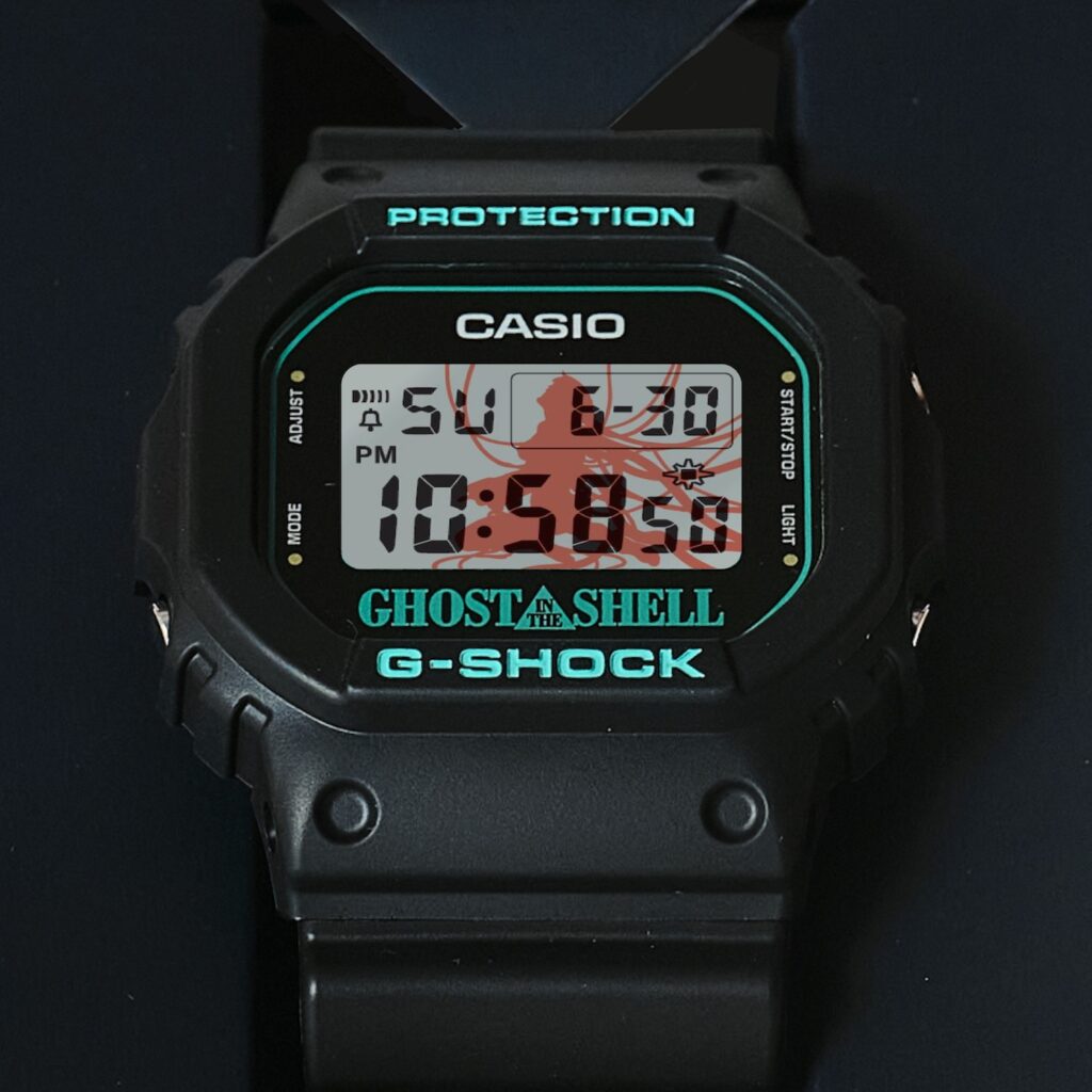 CASIO Ghost in the Shell × G-SHOCK DW-5600