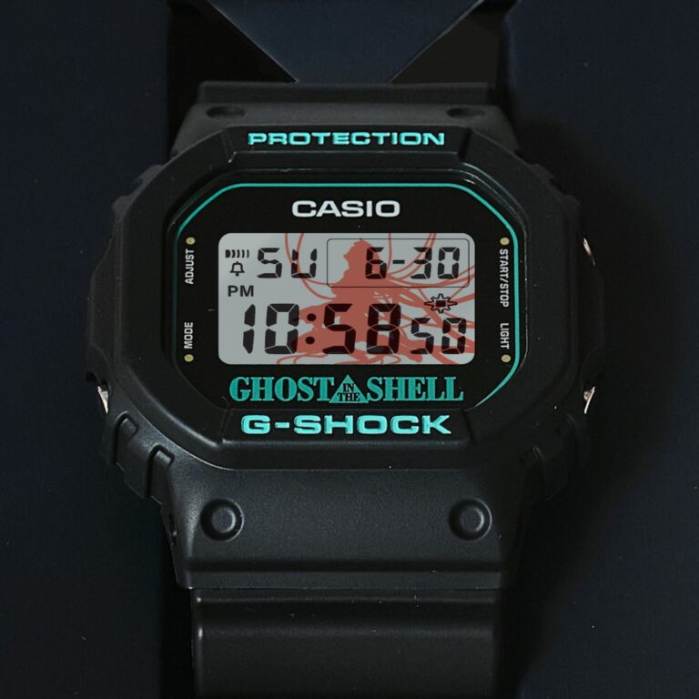 Ghost Shock G-SHOCK Unveils Ghost In The Shell DW-5600 Inspired by the Iconic 1995 ...