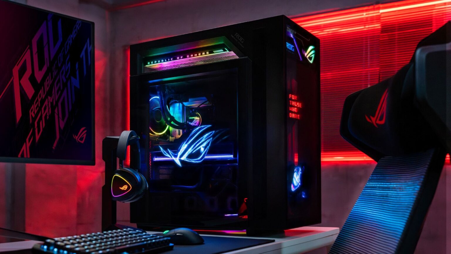ASUS ROG G1000 Is a Massive Flagship Gaming PC With Ryzen 9 9950X3D and ...