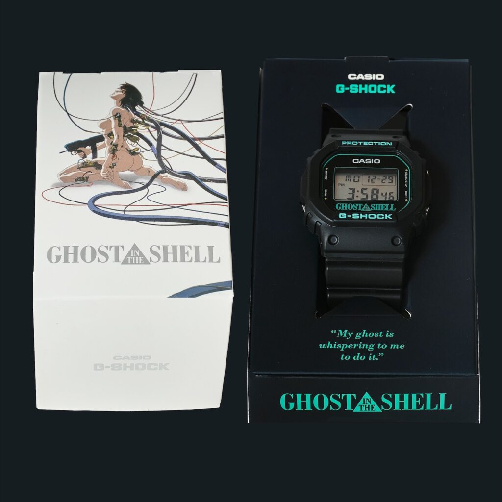 CASIO Ghost in the Shell × G-SHOCK DW-5600