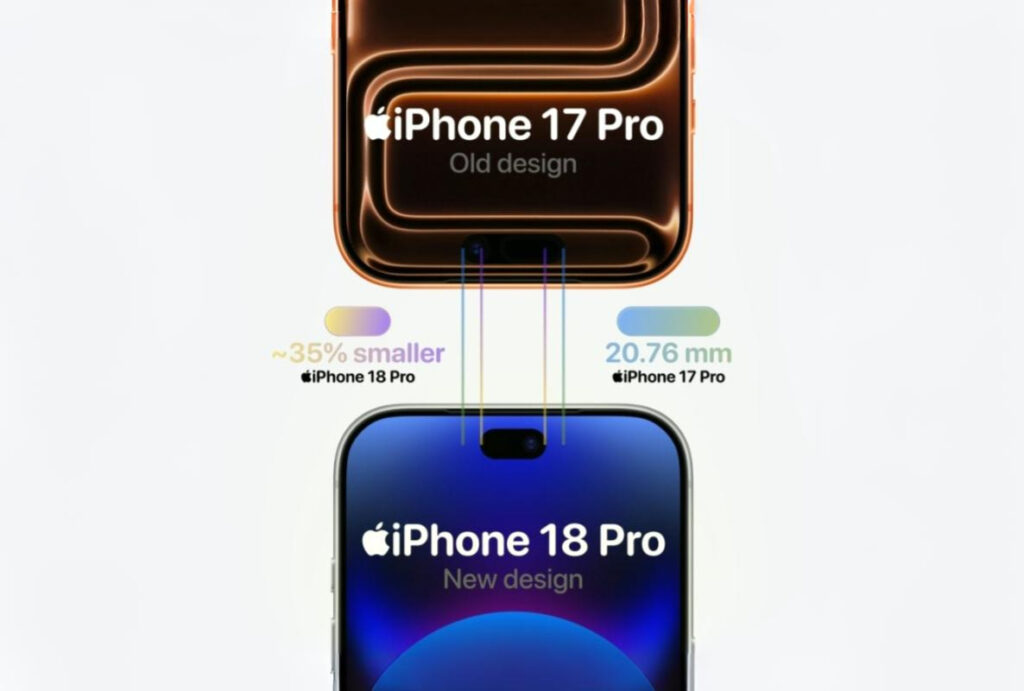 تسريبات تكشف تغيير في تصميم هاتف iPhone 18 Pro
