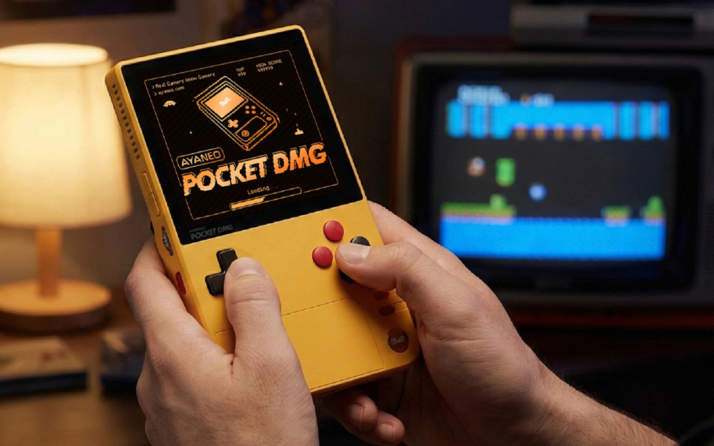 Ayaneo Pocket DMG Aura Yellow
