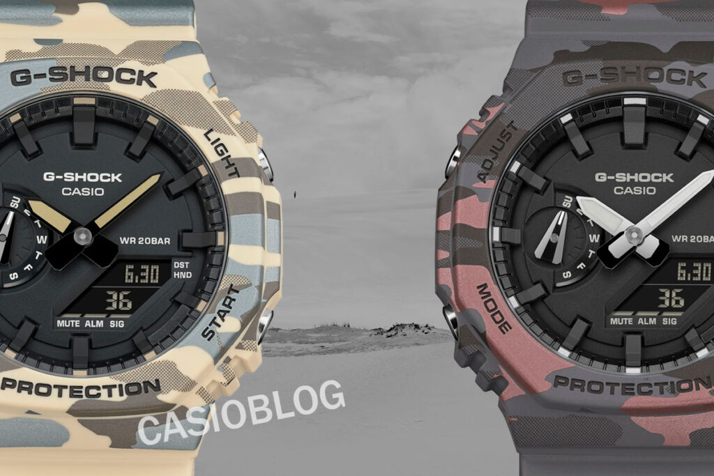 Casio's G-Shock GA-2100 series gets a military makeover in latest leak