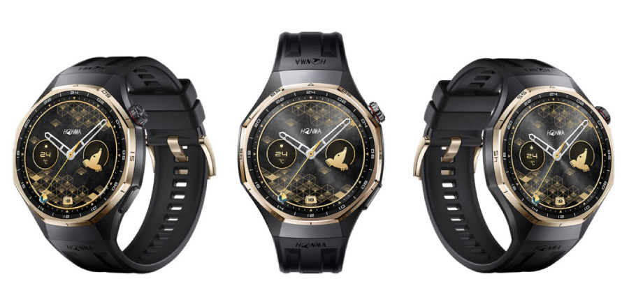 Huawei launches Honma edition Watch GT 6 Pro with golden titanium