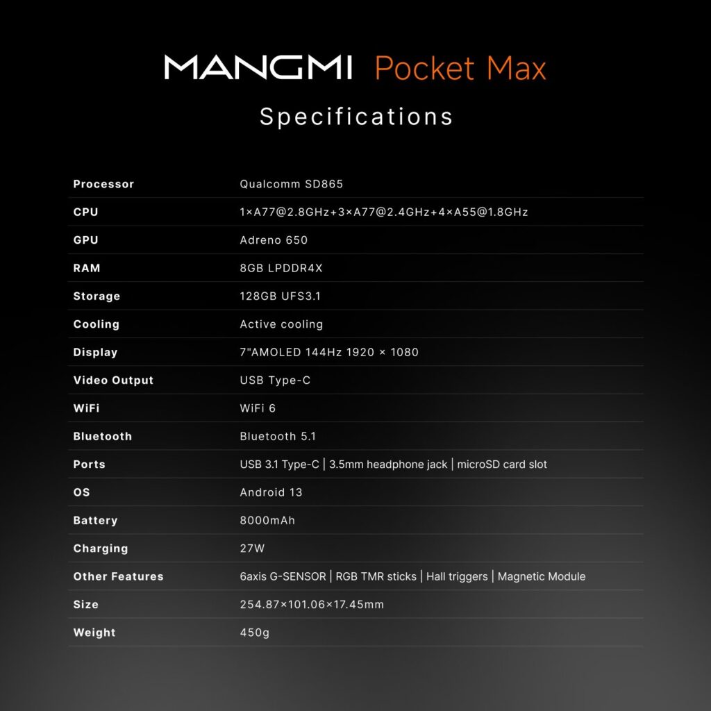 Mangmi Pocket Max