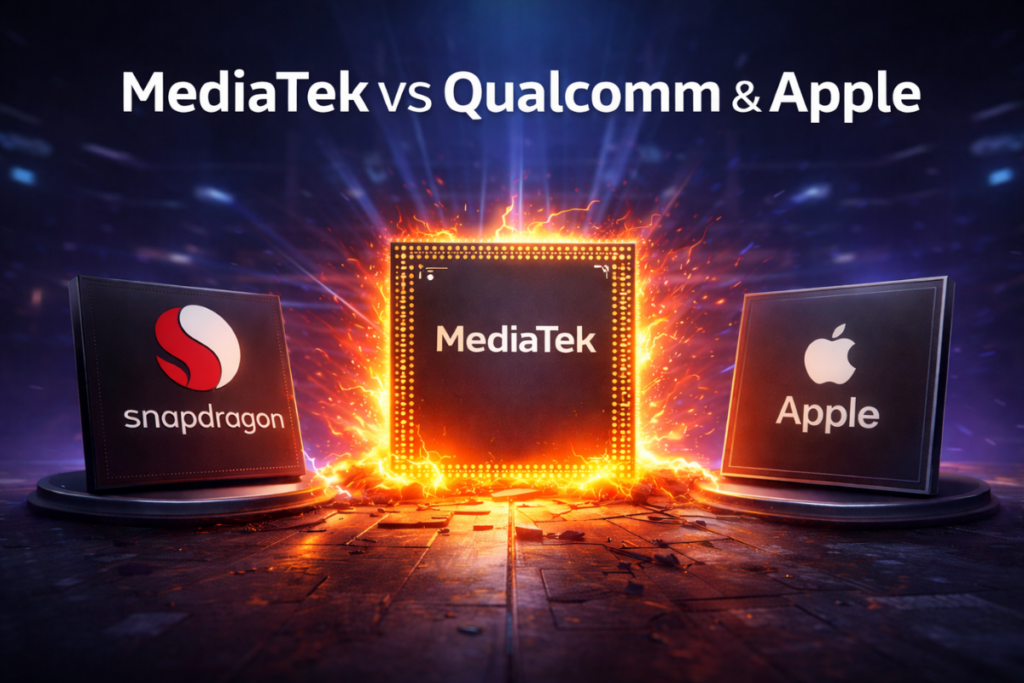 MediaTek vs Qualcomm vs Apple