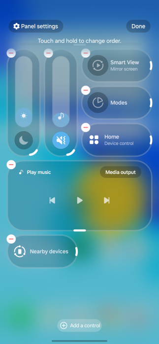 One UI 8.5 Quick Settings Panel screenshot-2