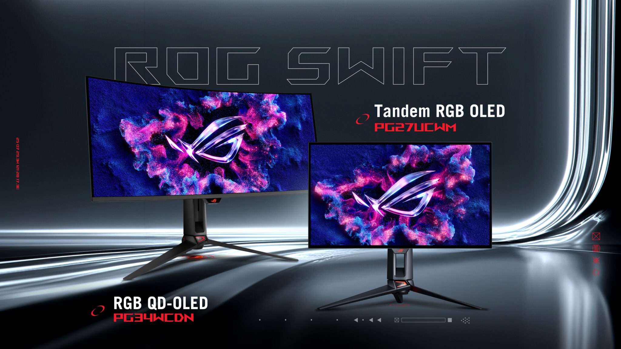 ASUS ROG Announces New OLED Gaming Monitors with RGB Stripe Pixel Tech ...