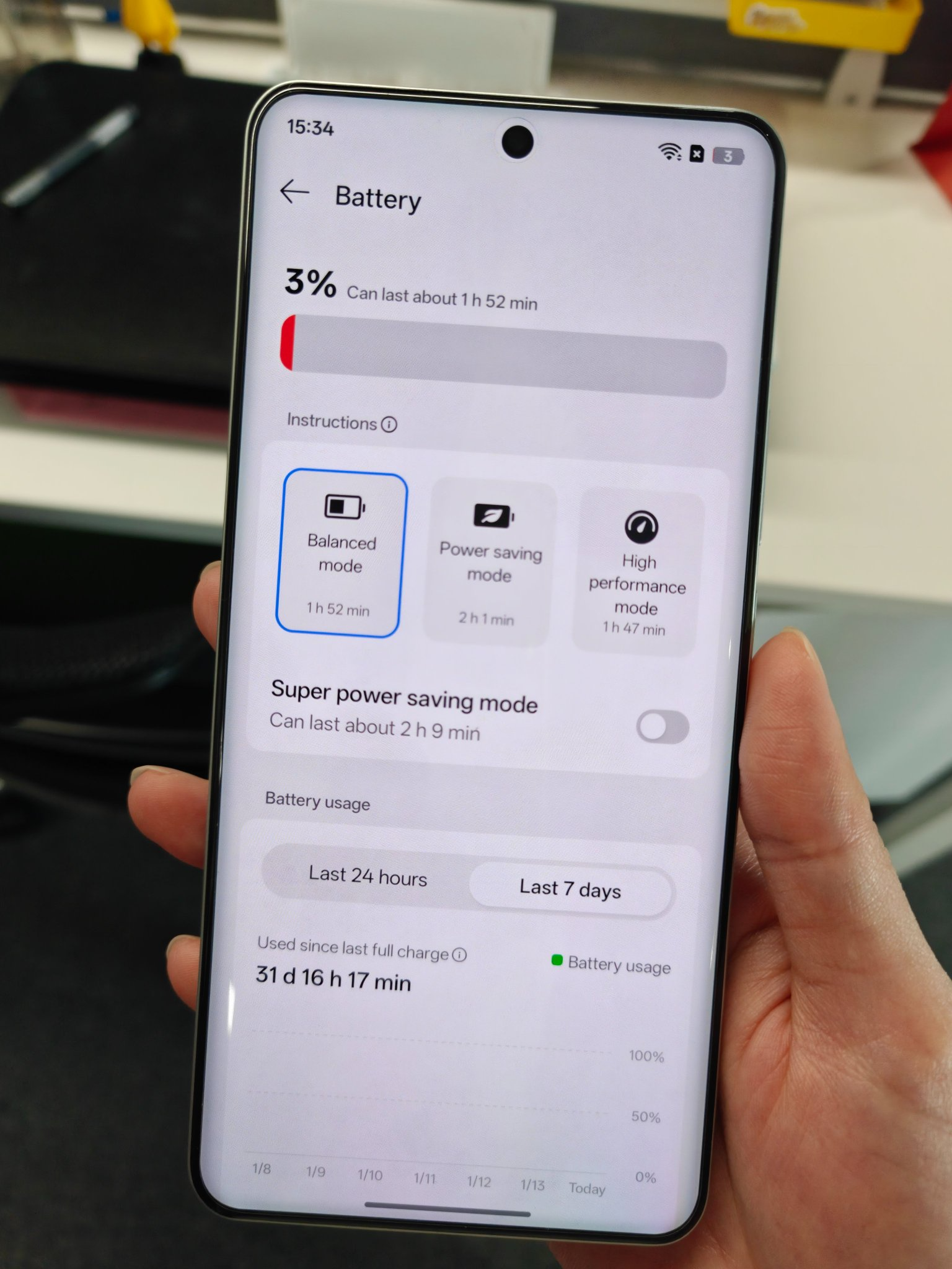 Realme P4 Power battery life