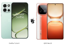 OnePlus Turbo 6 vs iQOO Neo 10: Same Chip But One Clear Winner OnePlus Turbo 6 vs iQOO Neo 10