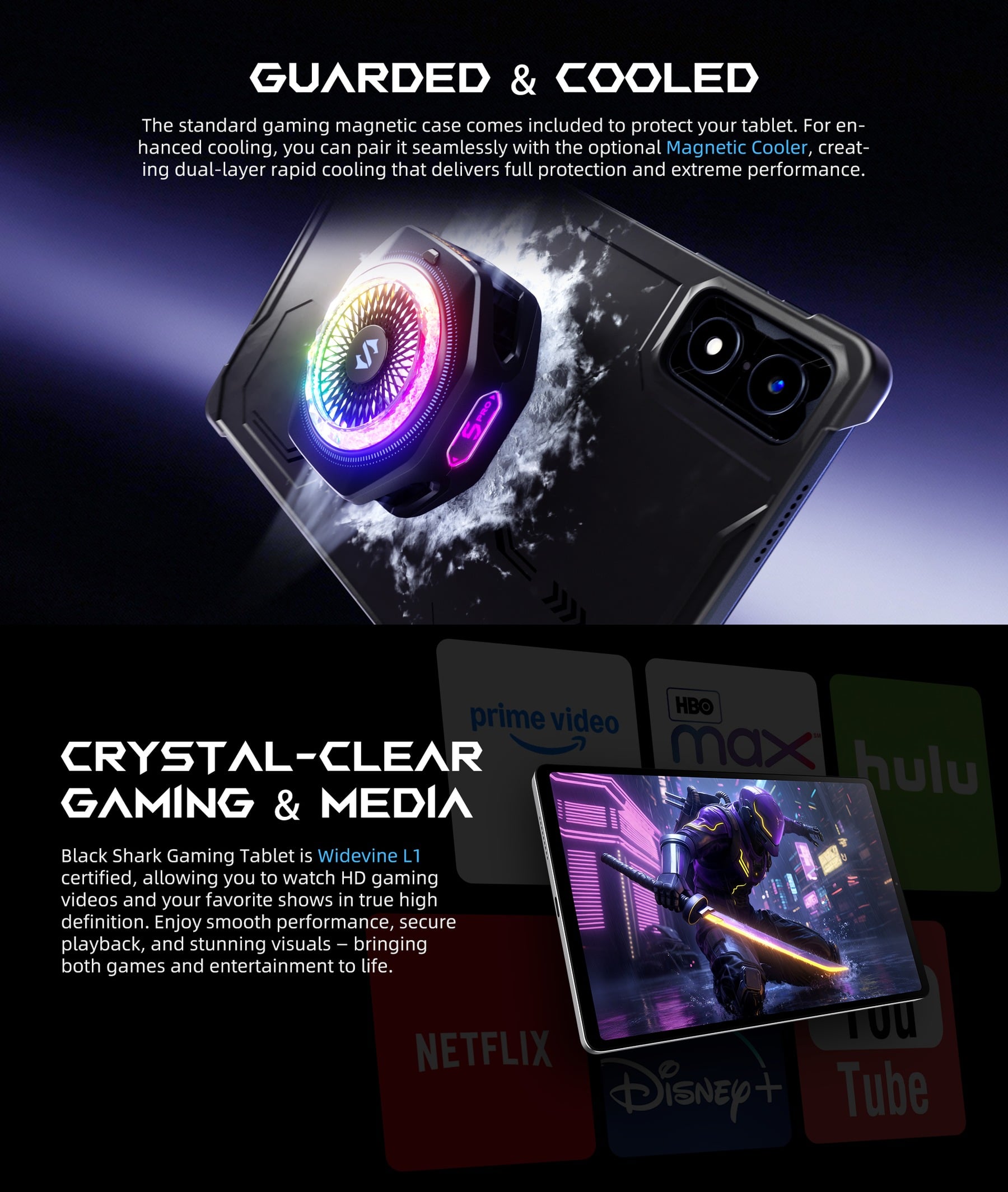 Black Shark Gaming Tablet