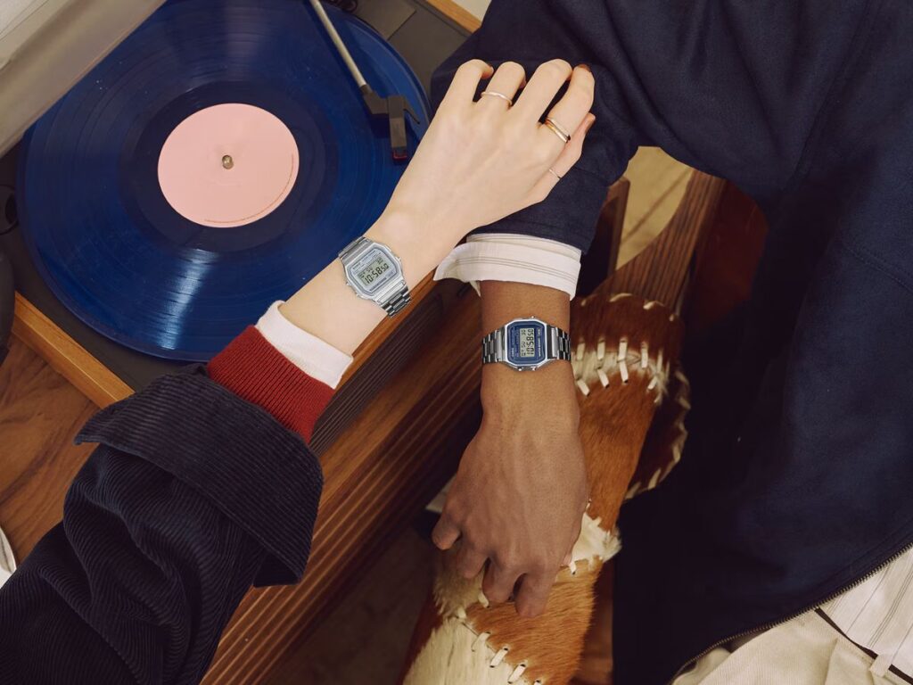 Casio's Popular Budget A158 Watches with Metal Straps Get a Fresh Look