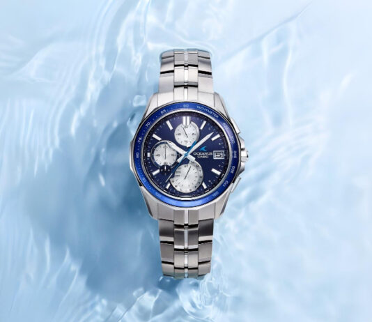 Casio launches Oceanus OCW-S7000F-2A with sapphire bezel and