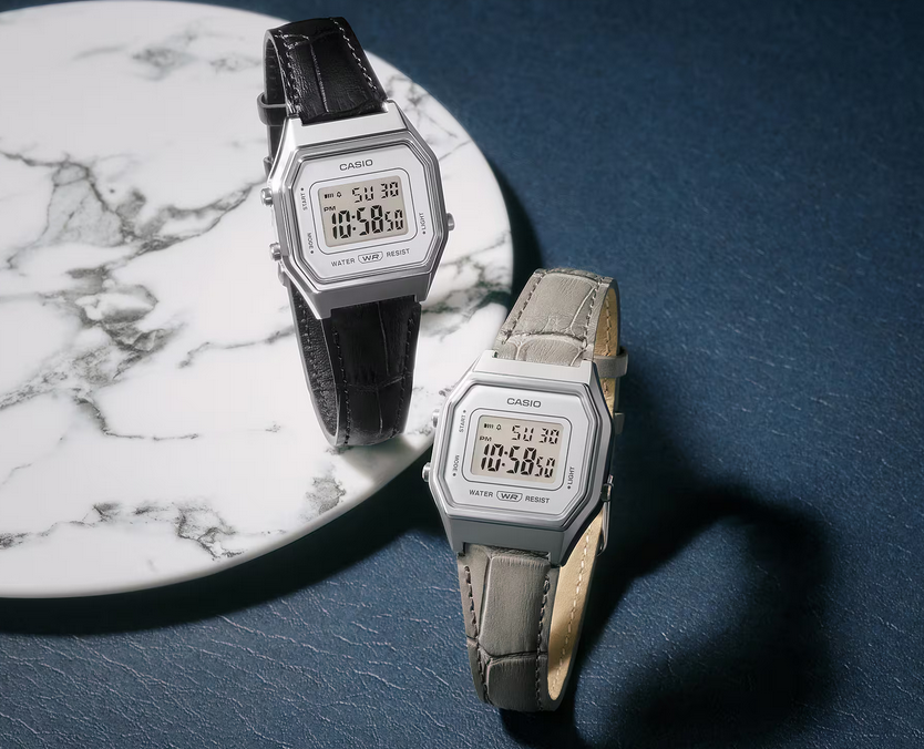 Casio Vintage LA680WEL-1 Watch Launch with Leather Straps