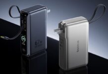 Baseus EnerGeek GT 21 combines charger & power bank; powers 3 devices at once
