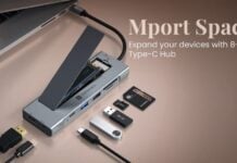 This 8-in-1 Portronics USB-C Hub Combines Connectivity and SSD Expansion in One Device Portronics Mport Space 8-in-1 USB-C Hub