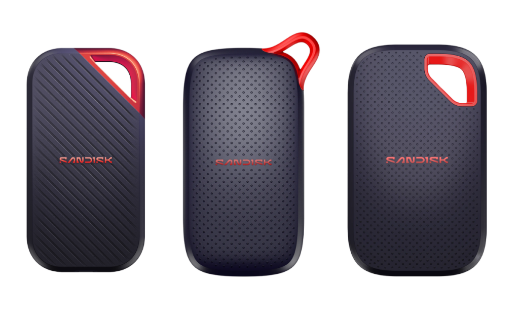 SanDisk Portable SSD lineup