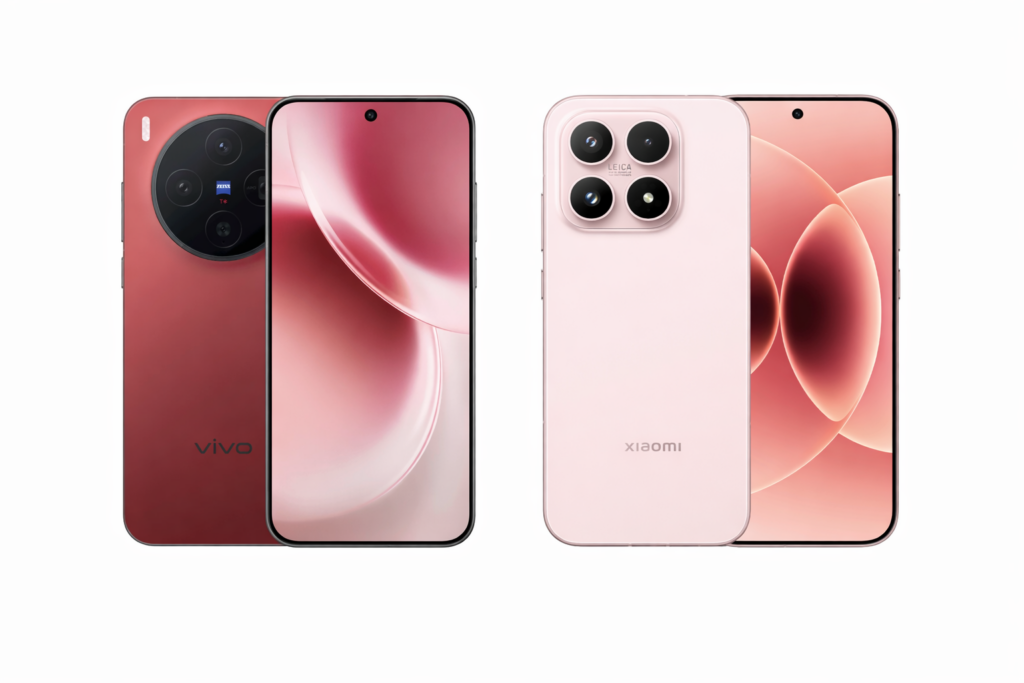 Vivo X300 and Xiaomi 17