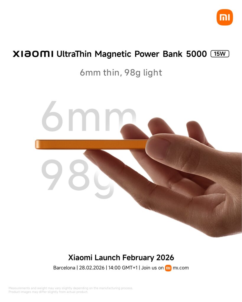 Xiaomi UltraThin Magnetic Power Bank 5000 15W