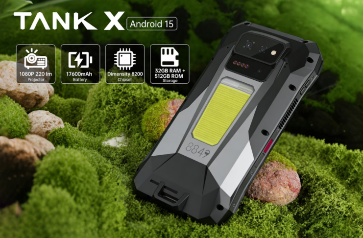 8849 TANK X Launches as the World’s First Rugged Smartphone with Built ...