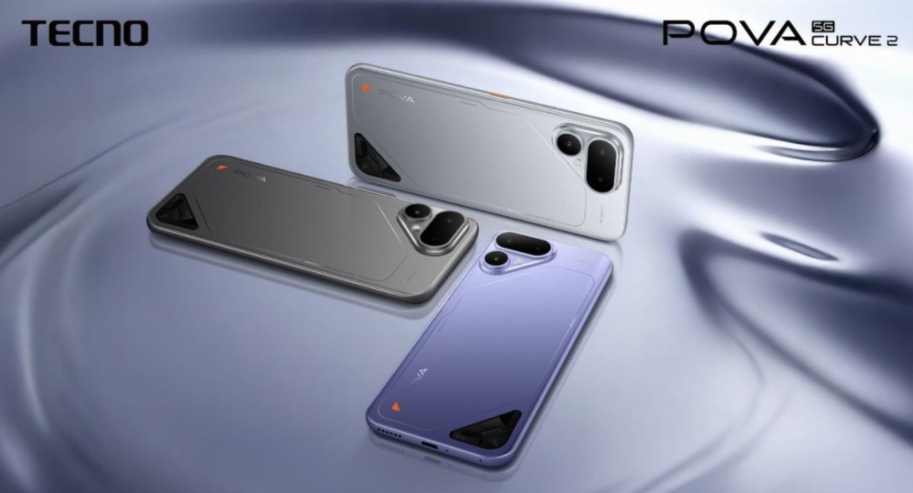 TECNO POVA Curve 2 5G Launched with 8000mAh Battery in a Super Slim 7.42mm Body