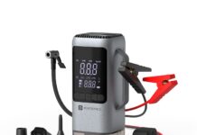 Portronics Vayu Cop Introduced: 150 PSI Inflator, 5000Pa Vacuum, Jump Starter in One Device Portronics Vayu Cop 6-in-1 rechargeable car utility station