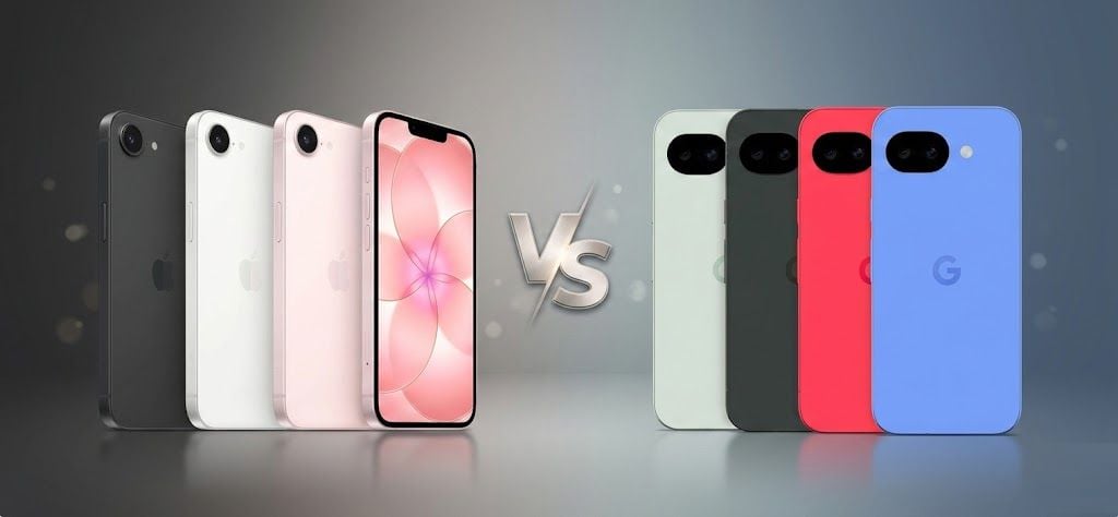 Apple iPhone 17e vs Google Pixel 10a