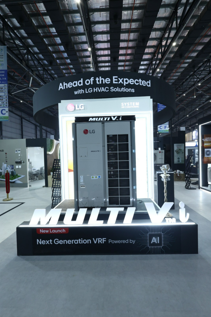 LG India at ACREX ISHRAE 2026 exhibition