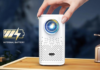 XElectron launches PocketBeam Smart Projector with built-in battery & 150-inch projection XElectron PocketBeam Projector