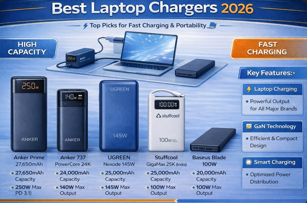 Best Laptop Power Banks in 2026 — Buying Guide