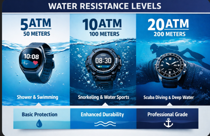 5ATM vs 10ATM vs 20ATM: A Simple Buying Guide to Water-Resistant ...