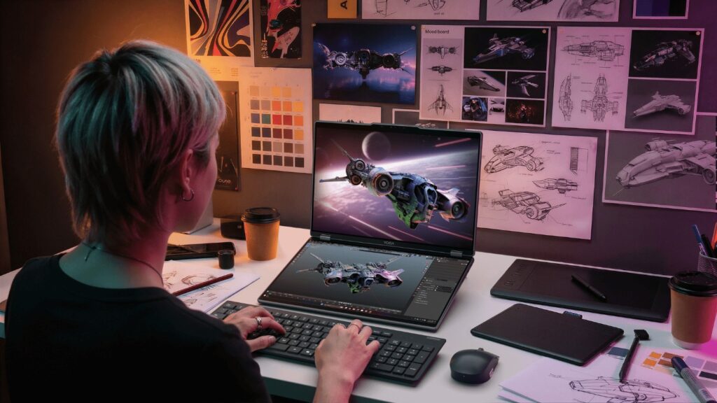 Lenovo Yoga Book Pro 3D Concept