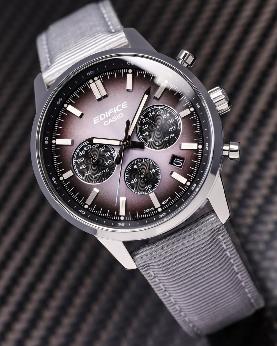 New Casio Edifice EFR-575 Chronograph Watches Arrive in Europe with Gradient Dial Models