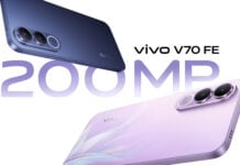 Vivo V70 FE Launched with 200MP Camera, 7,000mAh Battery and Dimensity 7360-Turbo Chip Vivo V70 FE
