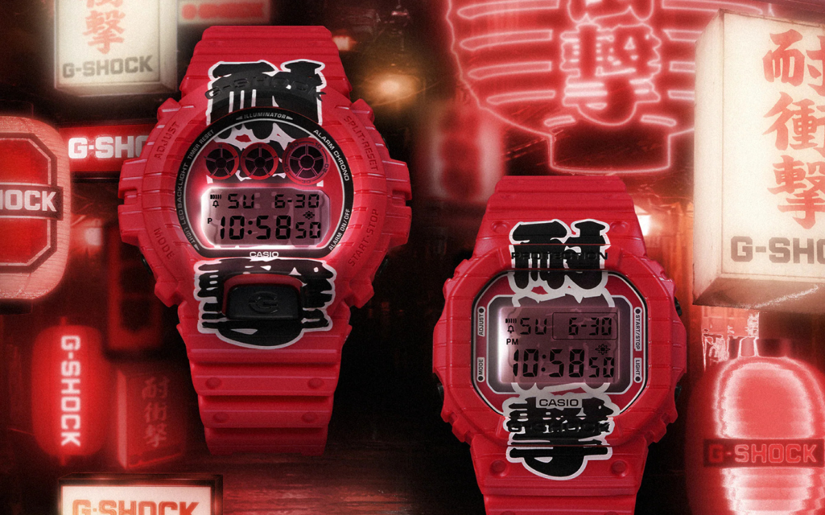 Casio launches two G-Shock models inspired by Japan’s red lanterns