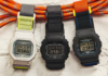 Casio launches new G-Shock watches in the US with stretchable cloth straps & magnetic buckles Casio G-Shock DW5600MNC