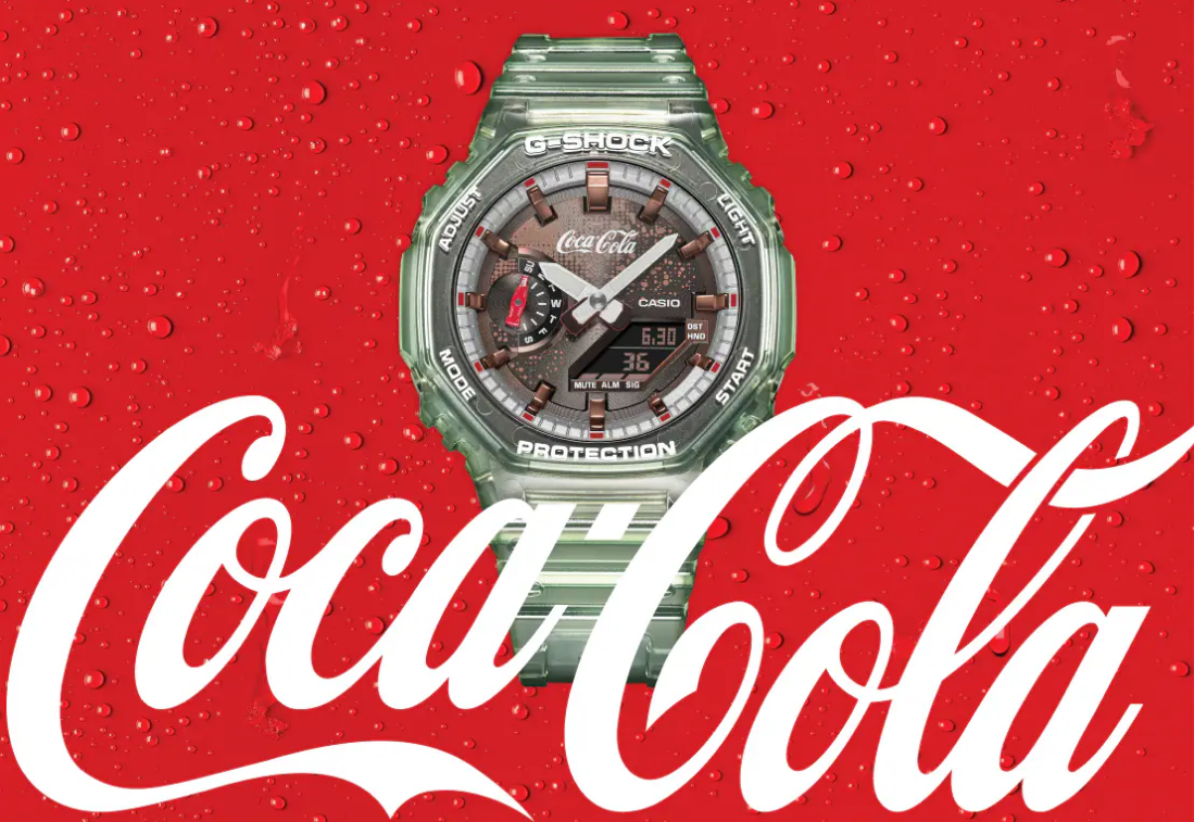 Casio launches new Coca-Cola G-Shock watch with iconic bottle-inspired design