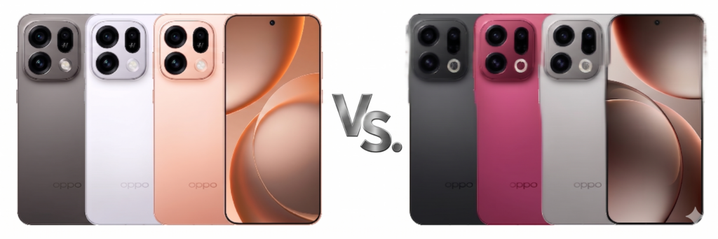 Find X9s vis Find X9