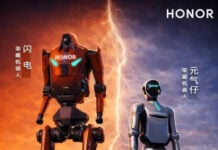 Honor’s “Lightning” and “Energetic Boy” robots are heading to a marathon Honor-Lighting-and-Electric-Boy-marathon