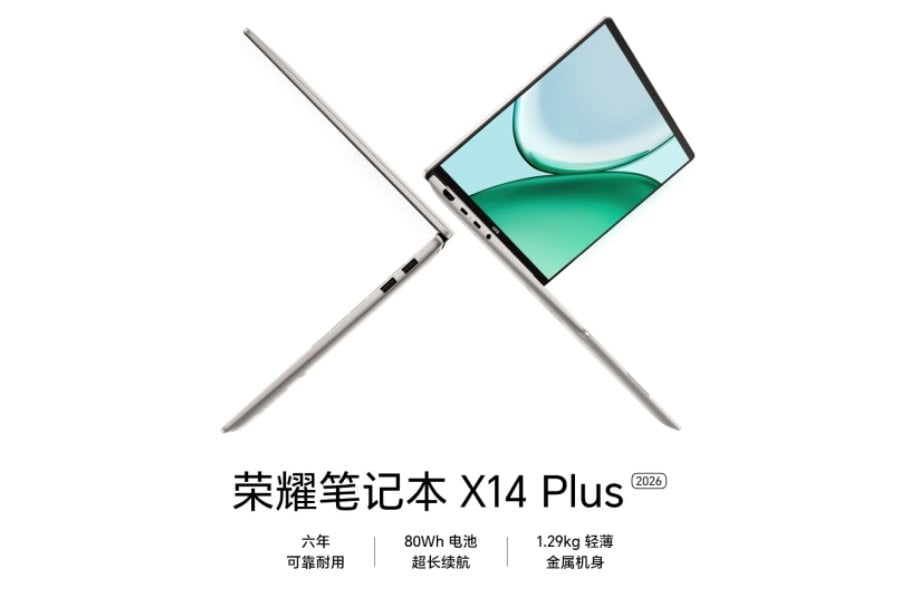 Honor Notebook X14 Plus 2026 Specs Launch Price